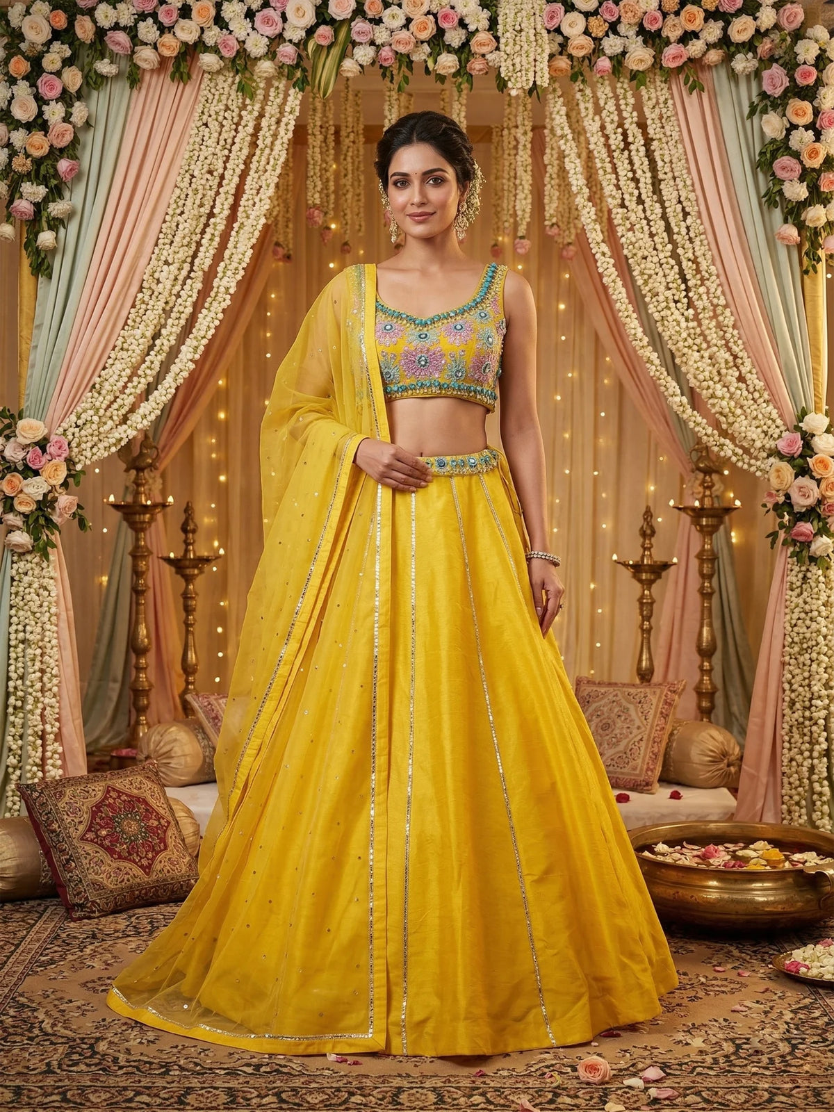 MyFashion KLS-2633 PDP Inspired Noor-E-Peela Luxe Silk Lehenga