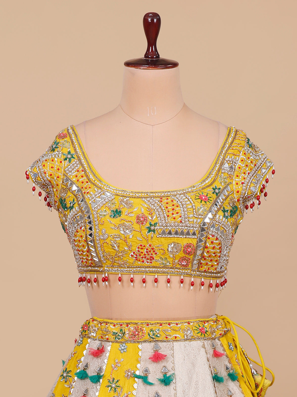 MyFashion KLS-2636 Rang Mahal Inspired Diamond Glow Silk Lehenga