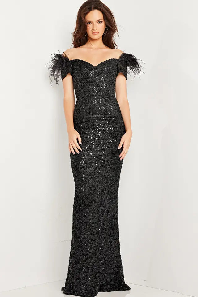 Jovani -37562 Sequin Sheath Prom Dress