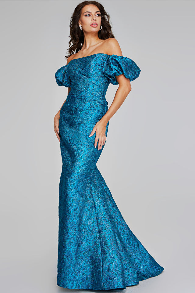 Jovani -39113 Off Shoulder Mermaid Dress