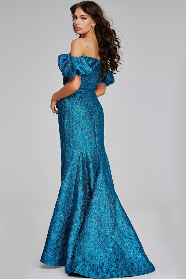 Jovani -39113 Off Shoulder Mermaid Dress