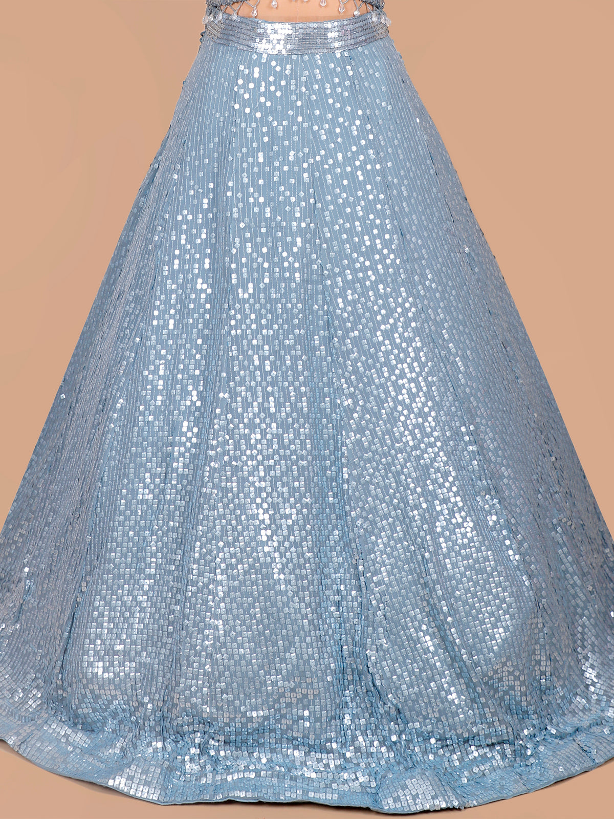 MyFashion KLS-2474 Sky Blue Dreamflare Festive Lehenga