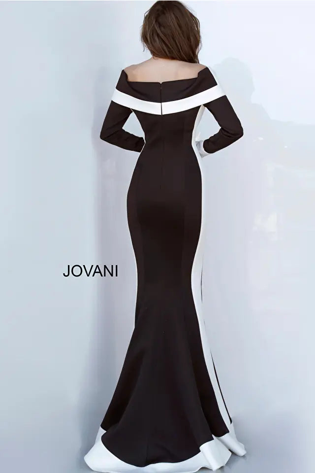 Jovani -4062 Off Shoulder Mermaid Prom Dress