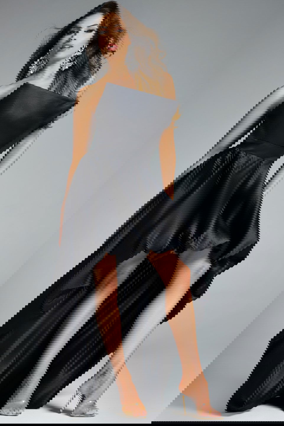 Jovani -42357 Asymmetrical High Low A-Line Gown