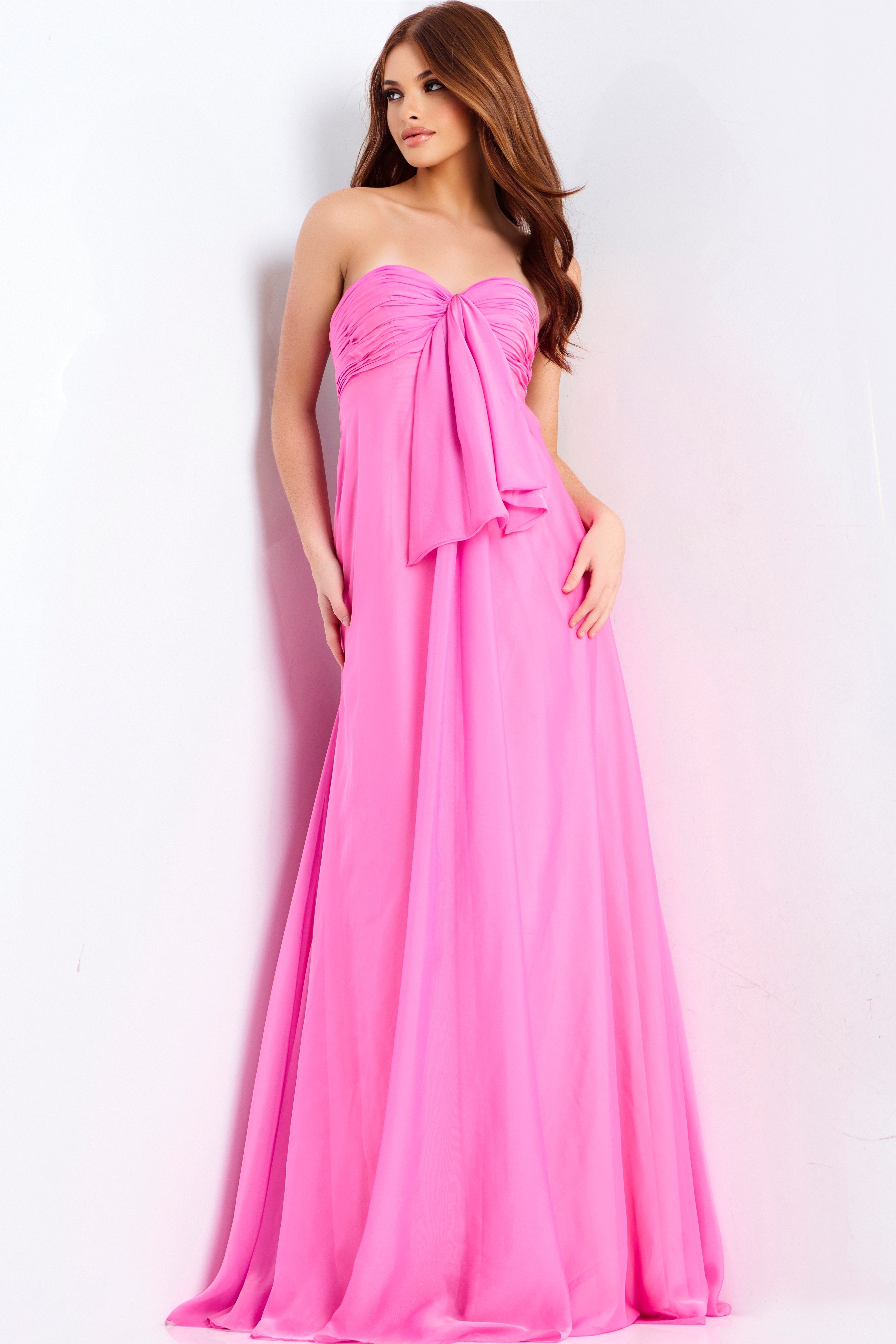 Jovani -47041 Strapless Sweetheart A-Line Gown