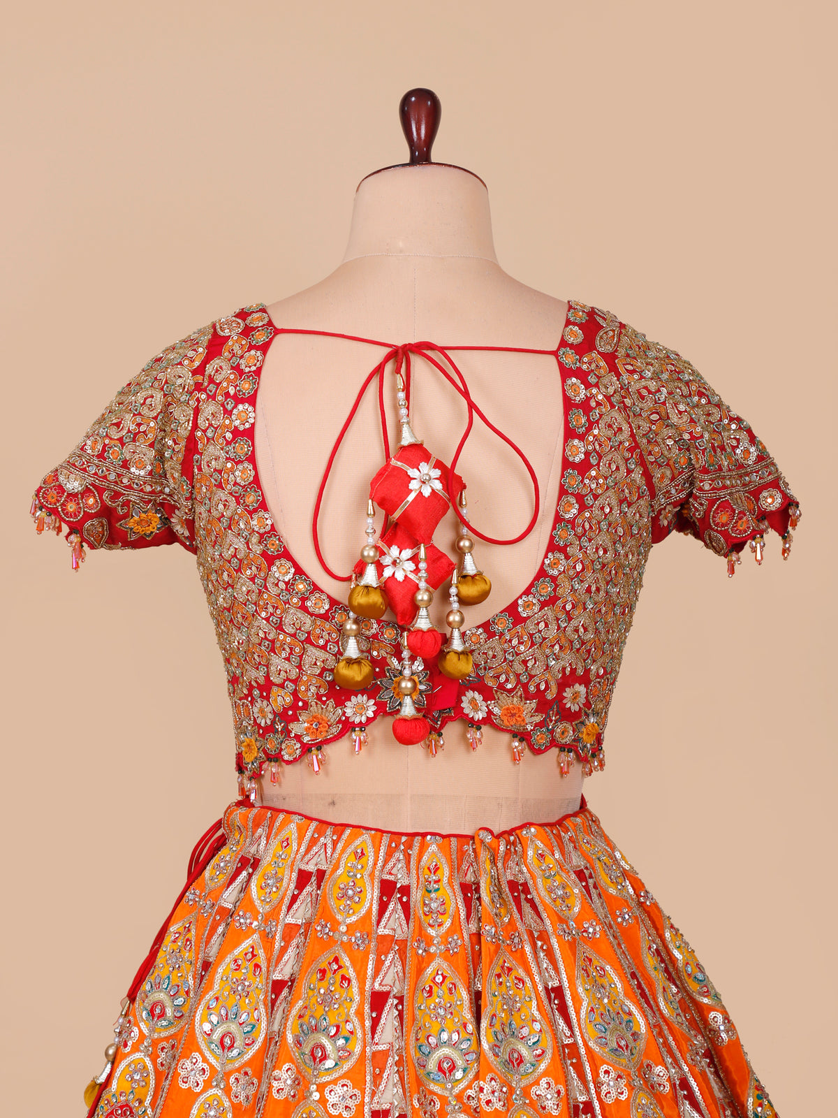 MyFashion KLS-2638 Rang-E-Jashn Inspired Mirror Silk Lehenga