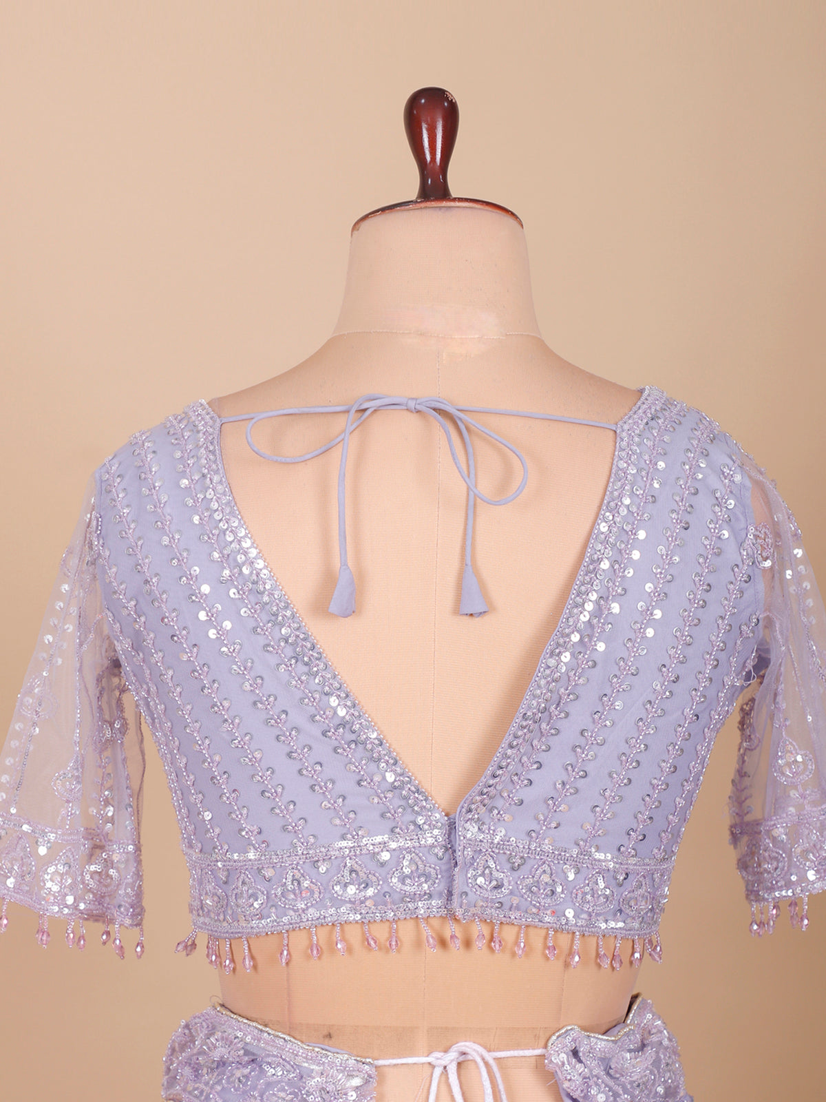 MyFashion KLS-2549 Lavender Seraphina Luxe Lehenga With Beads Sequins Work
