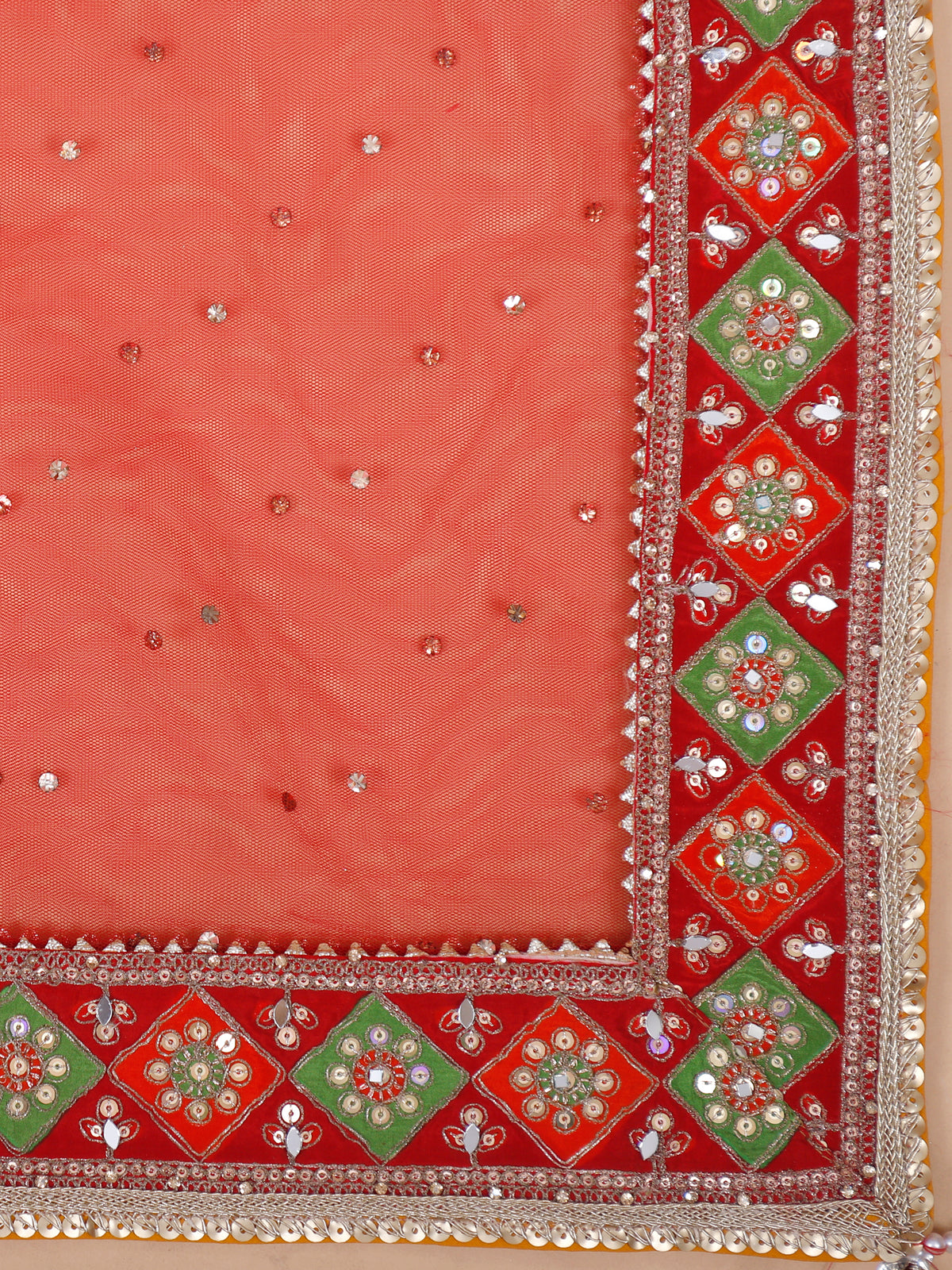 MyFashion KLS-2638 Rang-E-Jashn Inspired Mirror Silk Lehenga
