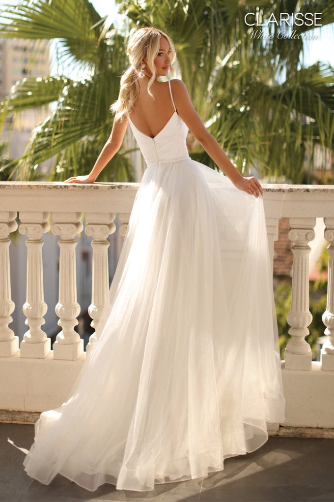 Clarisse -600286 V-Neck A-Line Bridal Dress