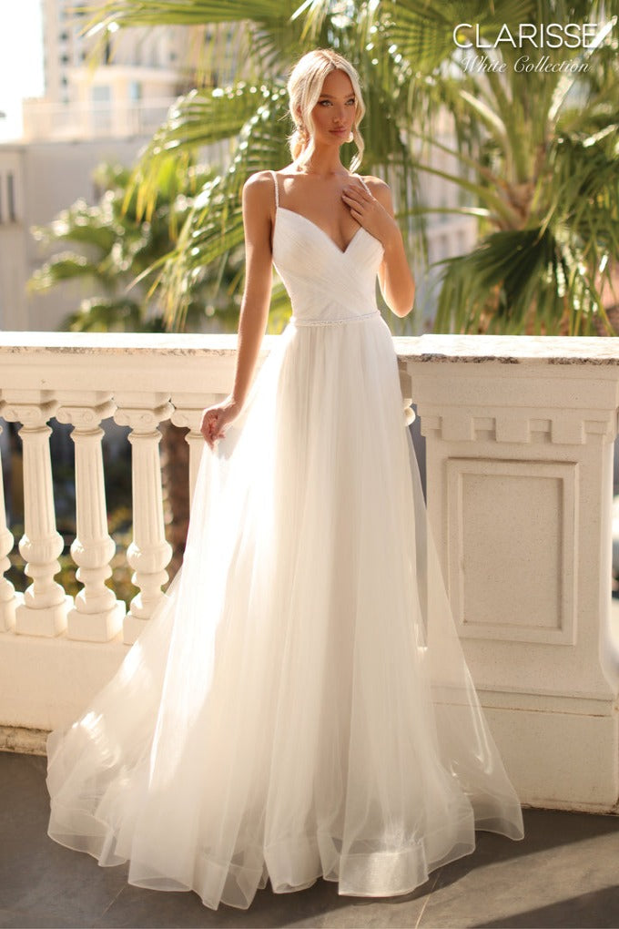 Clarisse -600286 V-Neck A-Line Bridal Dress