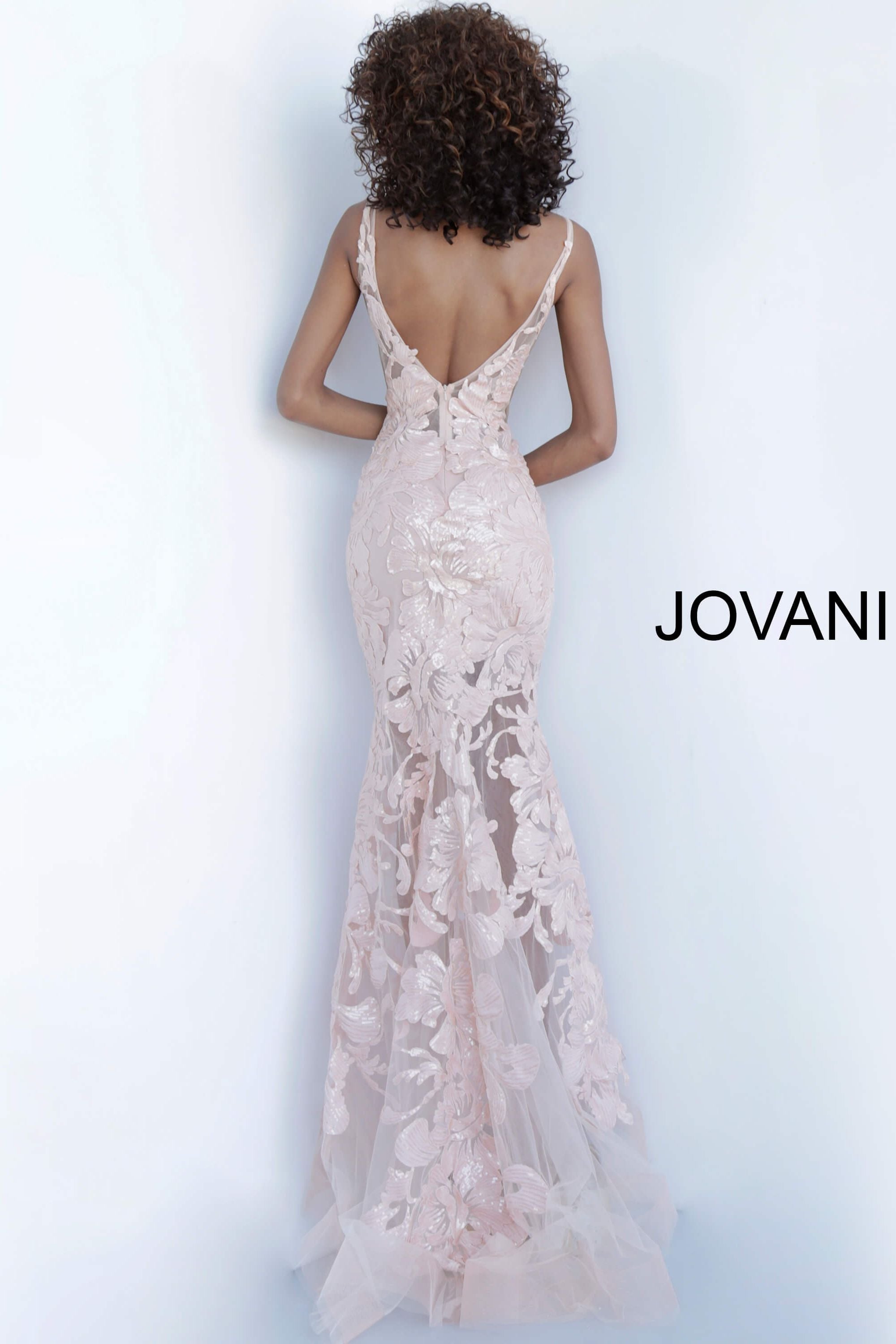 Plunging Neckline Prom Dress 01 By Jovani -60283