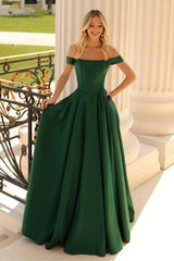 Clarisse -810604 Off Shoulder Corset Prom Dress