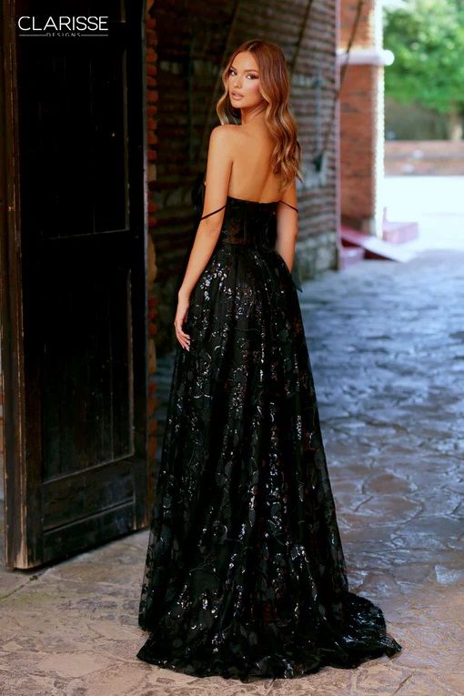 Clarisse -811190 Sweetheart Corset Bodice Floral Ball Gown