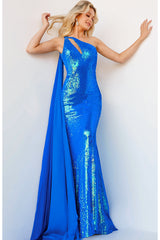 Sequin Cutout Prom Dress By Jovani -08012