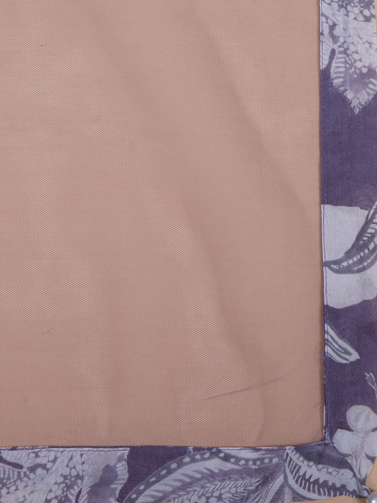 MyFashion KLS-2786 Dusty Purple Floral Crepe Silk Lehenga With Pearl Work