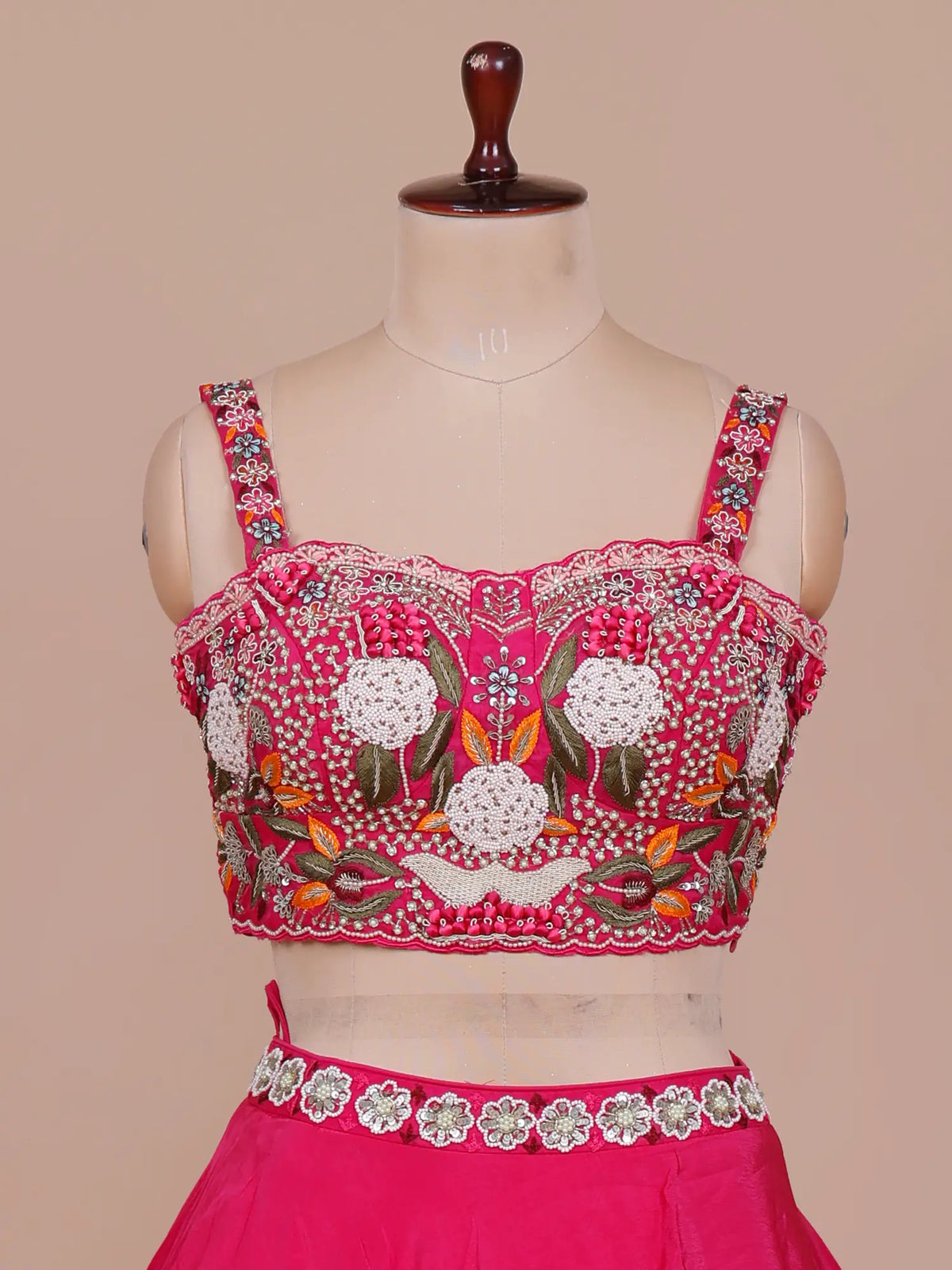 MyFashion -KLS-2839 Georgette Lehenga Choli With Sequins Embroidery Work