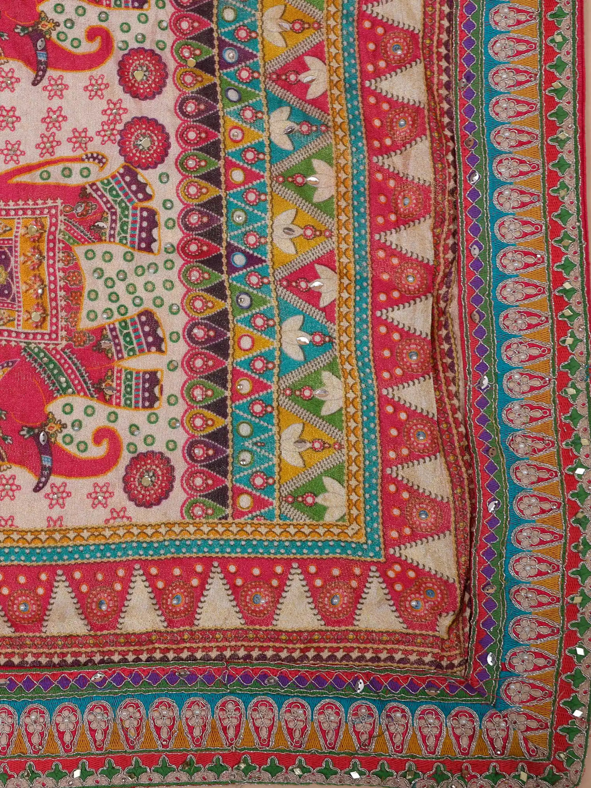MyFashion KLS-2762 Designer Multi Color Silk Lehenga Choli