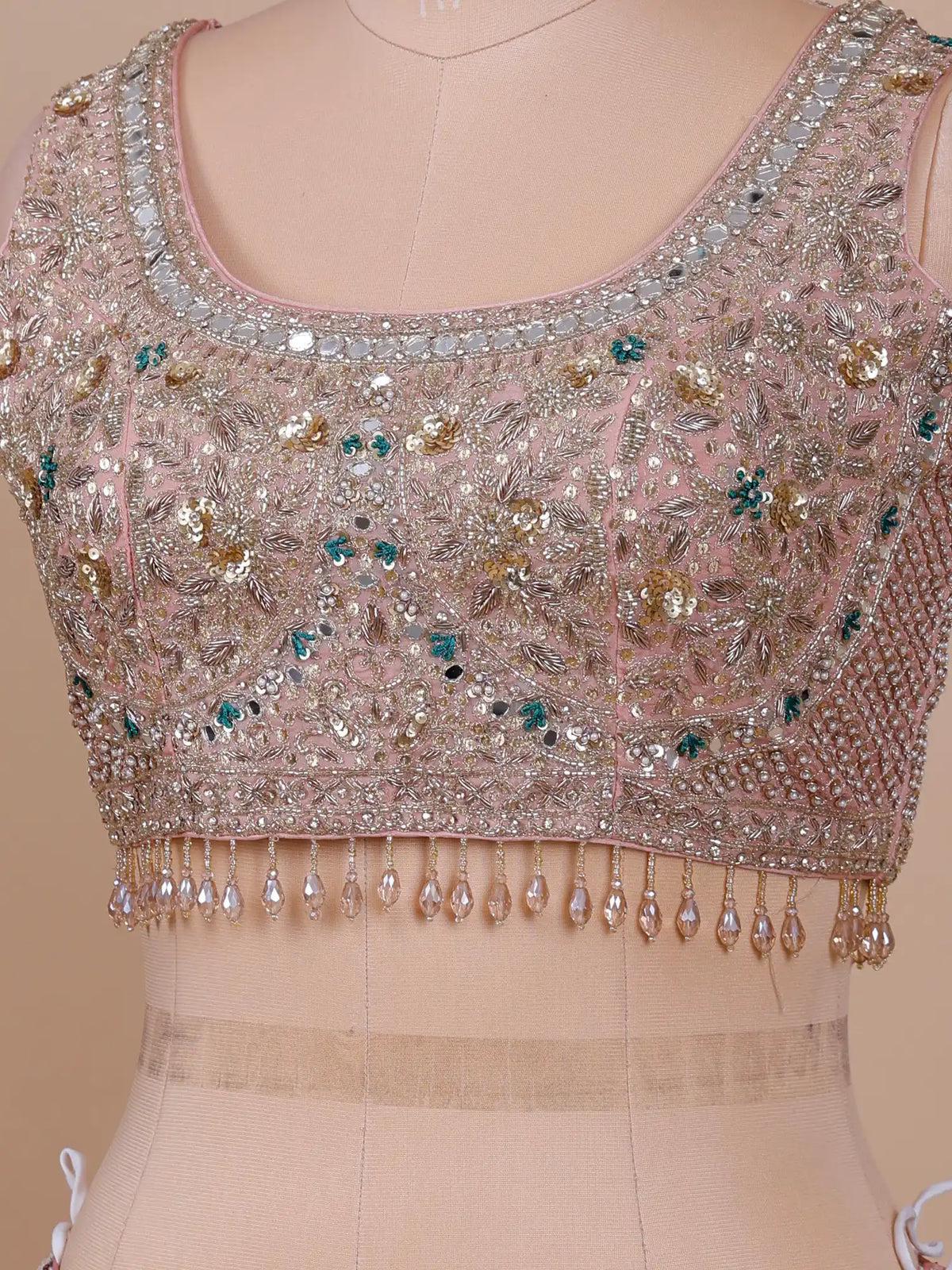 MyFashion KLS-2799 Floral Organza Lehenga Choli With Sequins Design