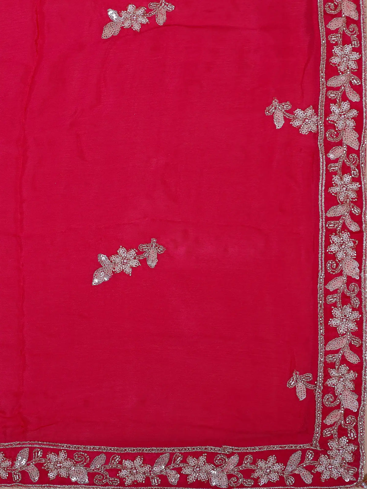 MyFashion -KLS-2844 Rani Pink Peplum Lehenga Set For Wedding And Festive Wear