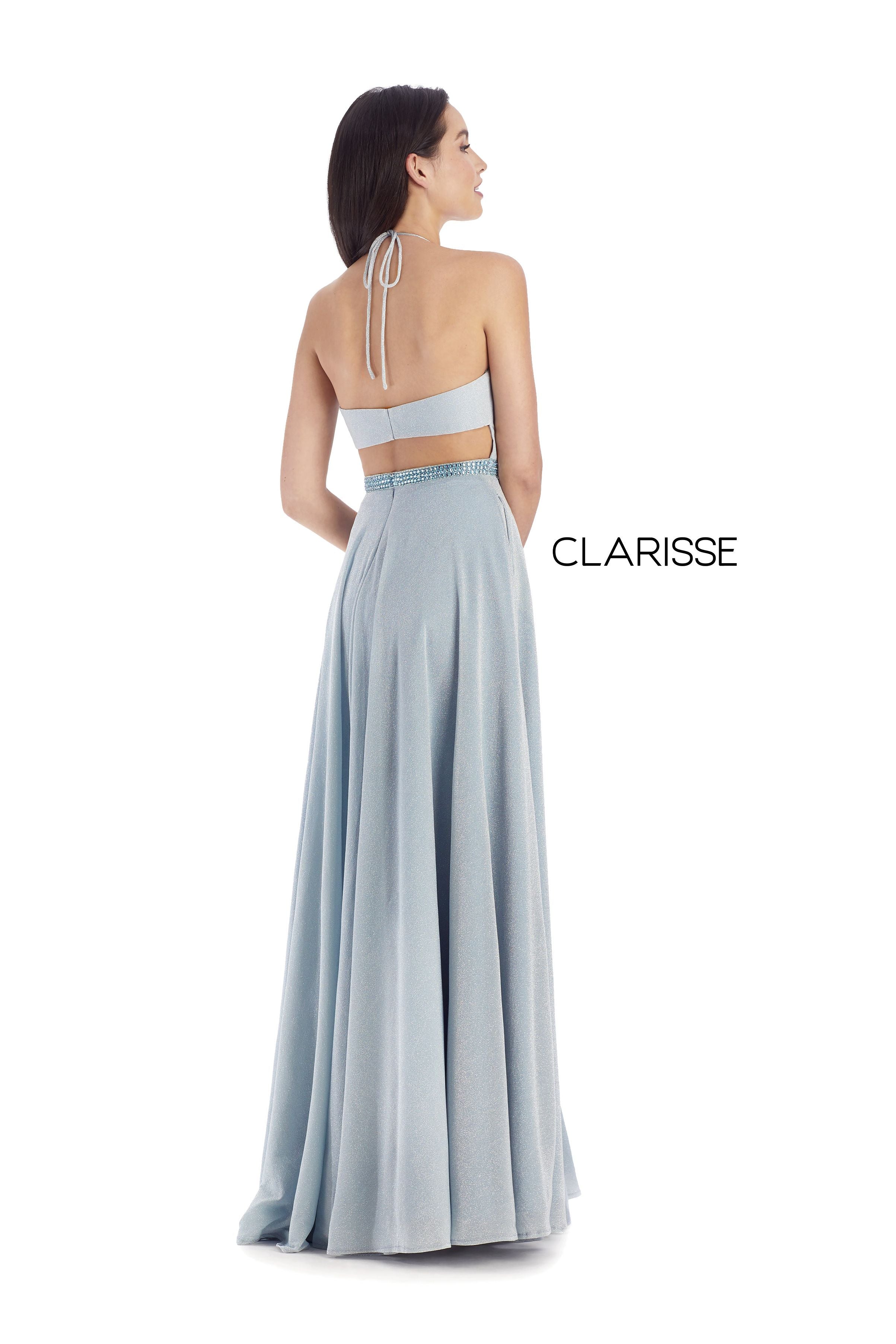 Clarisse -8051 Halter Neck A-Line Prom Dress