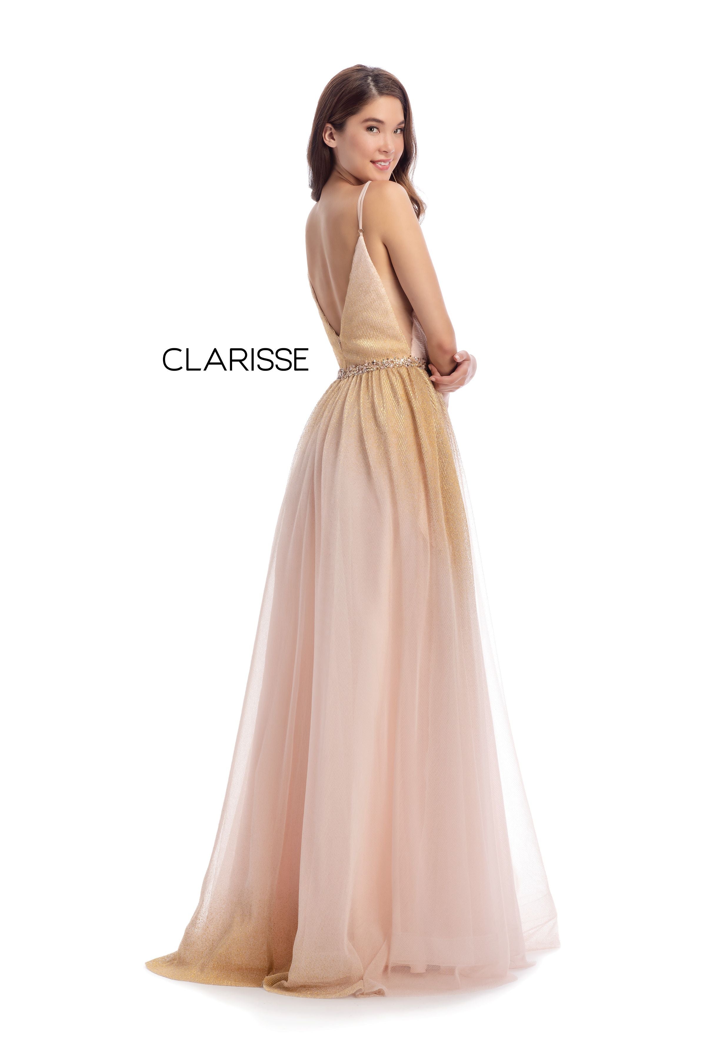 Clarisse -8121 Sweetheart Ruched A-Line Prom Dress