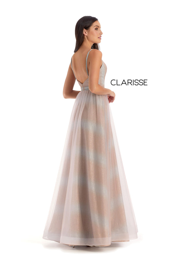 Clarisse -8159 Shimmering A-Line Prom Dress