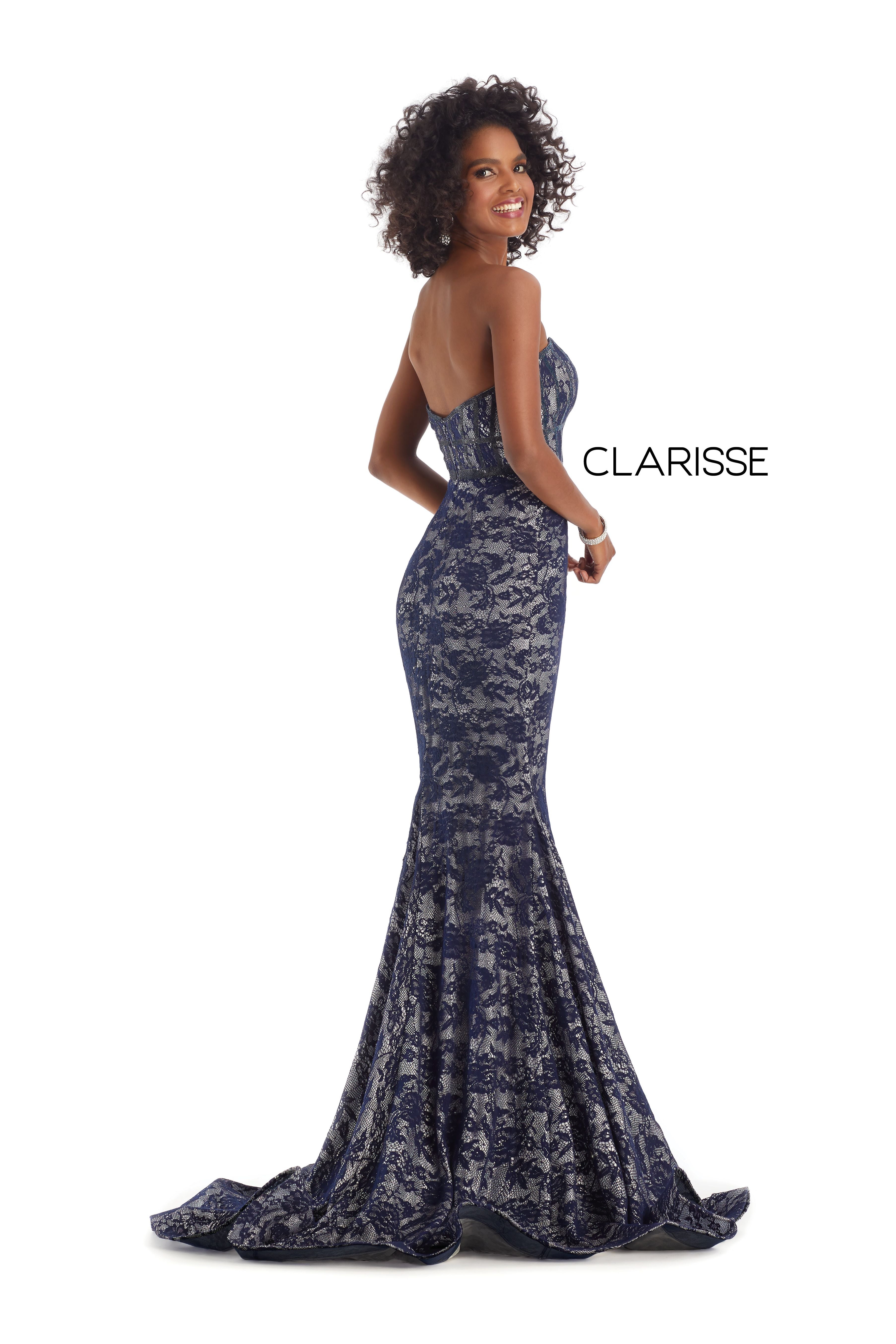 Clarisse -8242 Strapless Mermaid Prom Dress