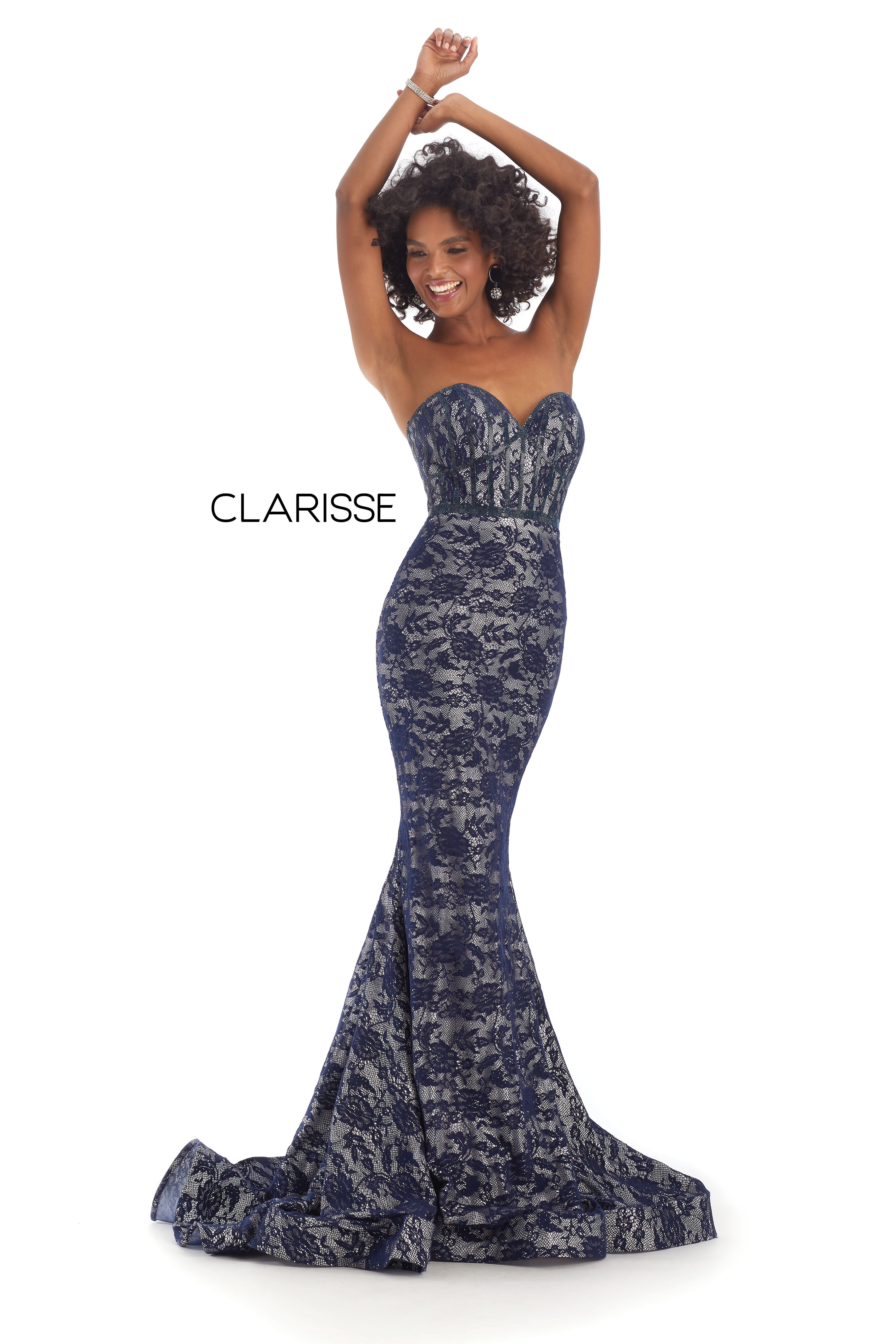 Clarisse -8242 Strapless Mermaid Prom Dress