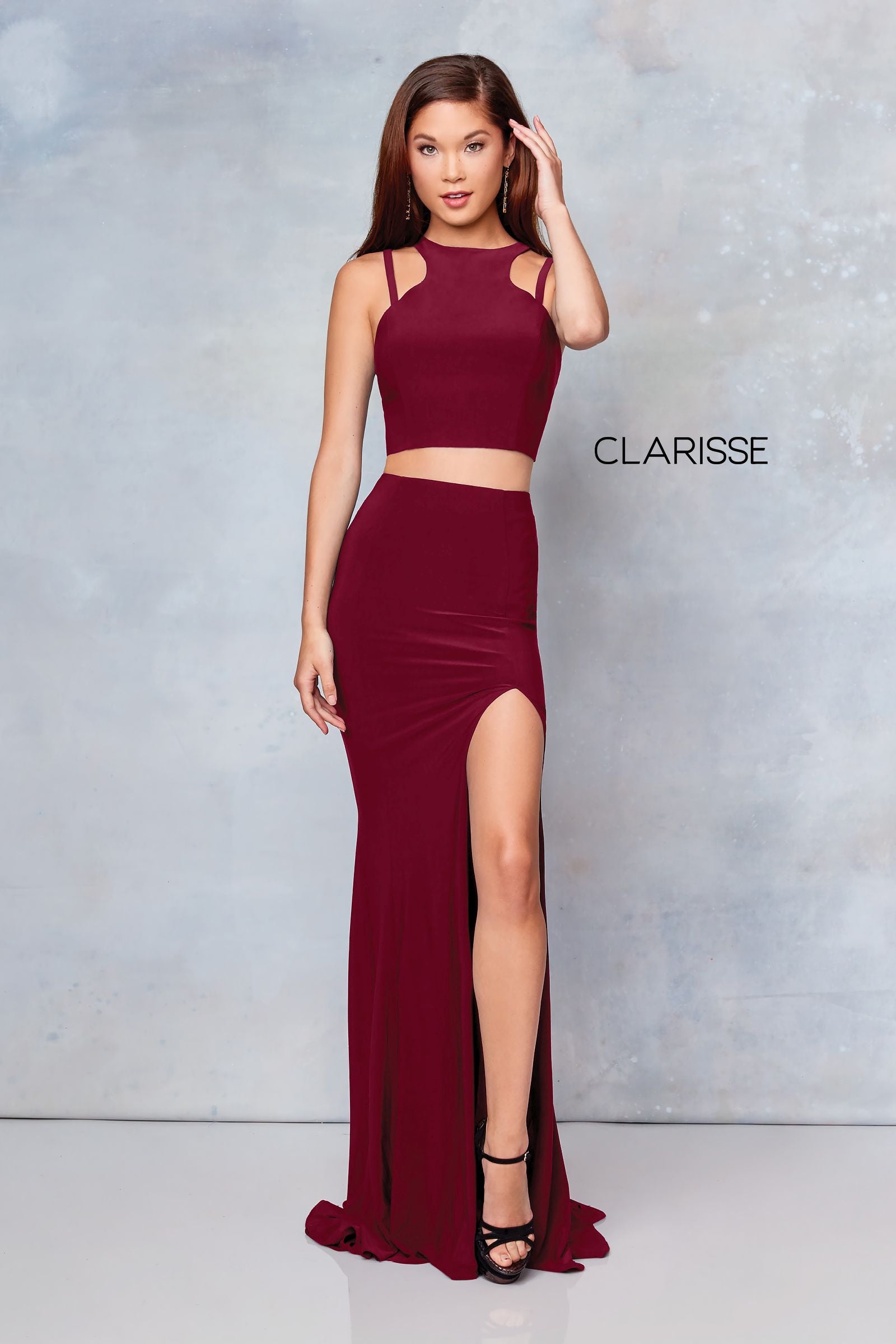 Clarisse -3761 Fitted Two Piece Prom Dress