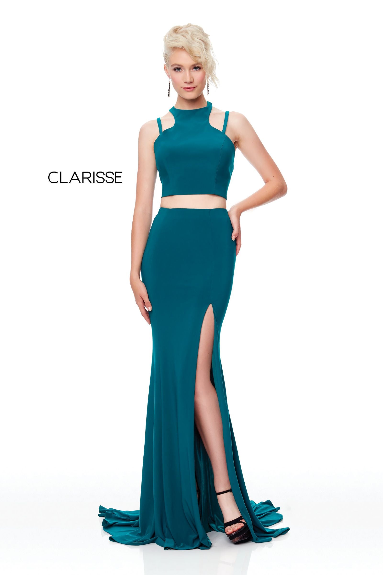 Clarisse -3761 Fitted Two Piece Prom Dress
