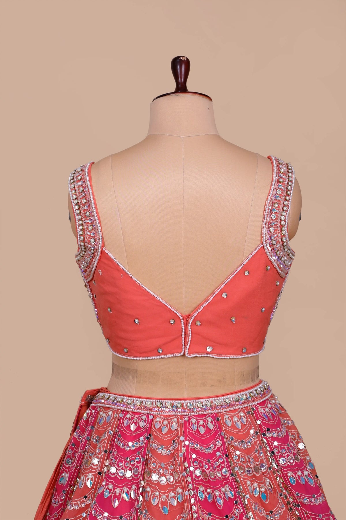 MyFashion KLS-2722 Multi Shade Designer Georgette Lehenga Choli