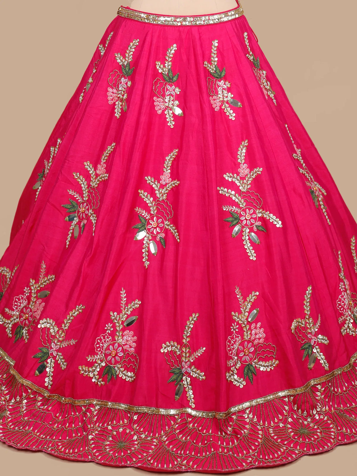MyFashion KLS-2718 Pink Luxury Wedding Lehenga Heavy Designer Work