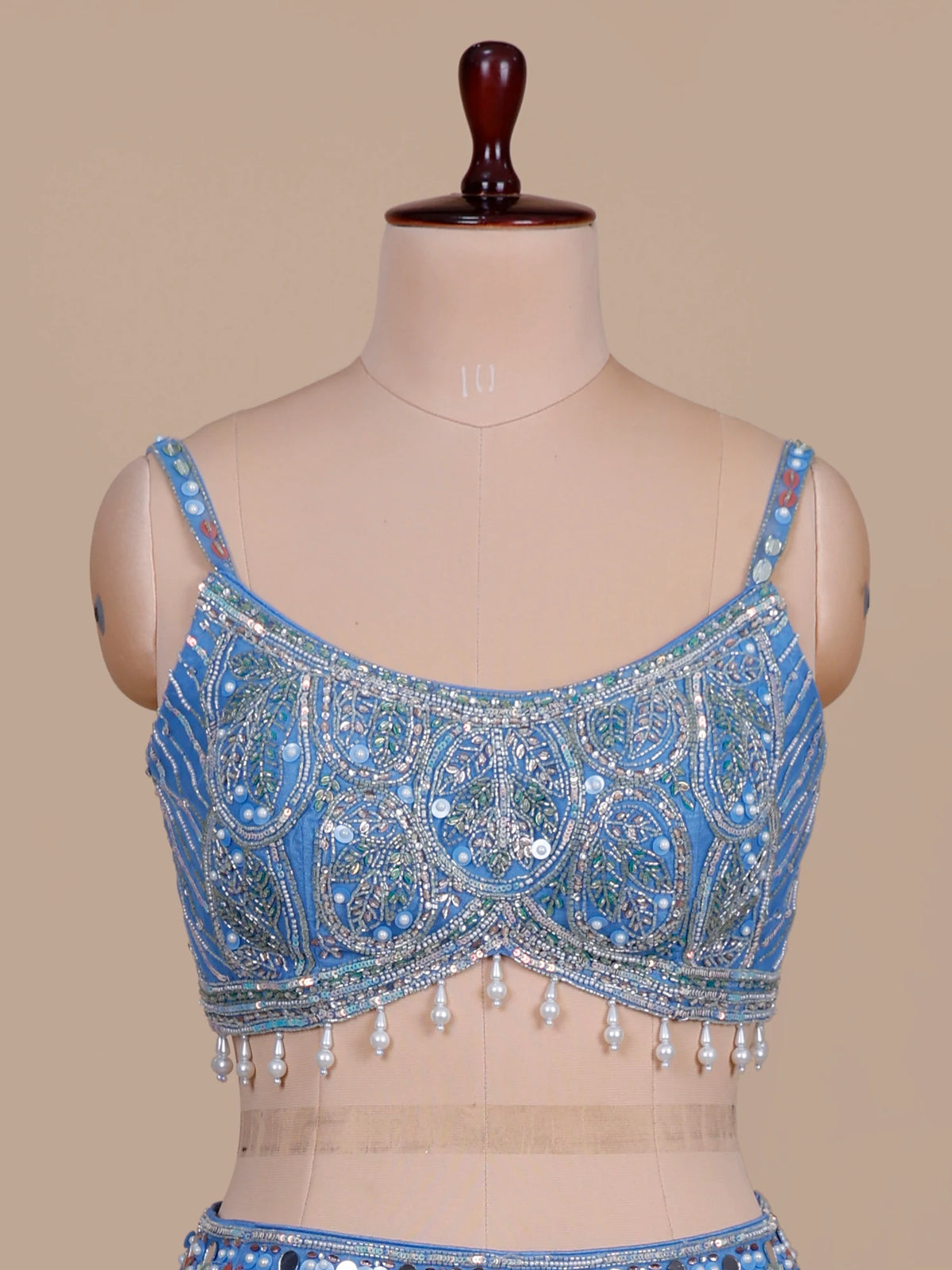MyFashion KLS-2720 Blue Designer Raw Silk Premium Lehenga Collection