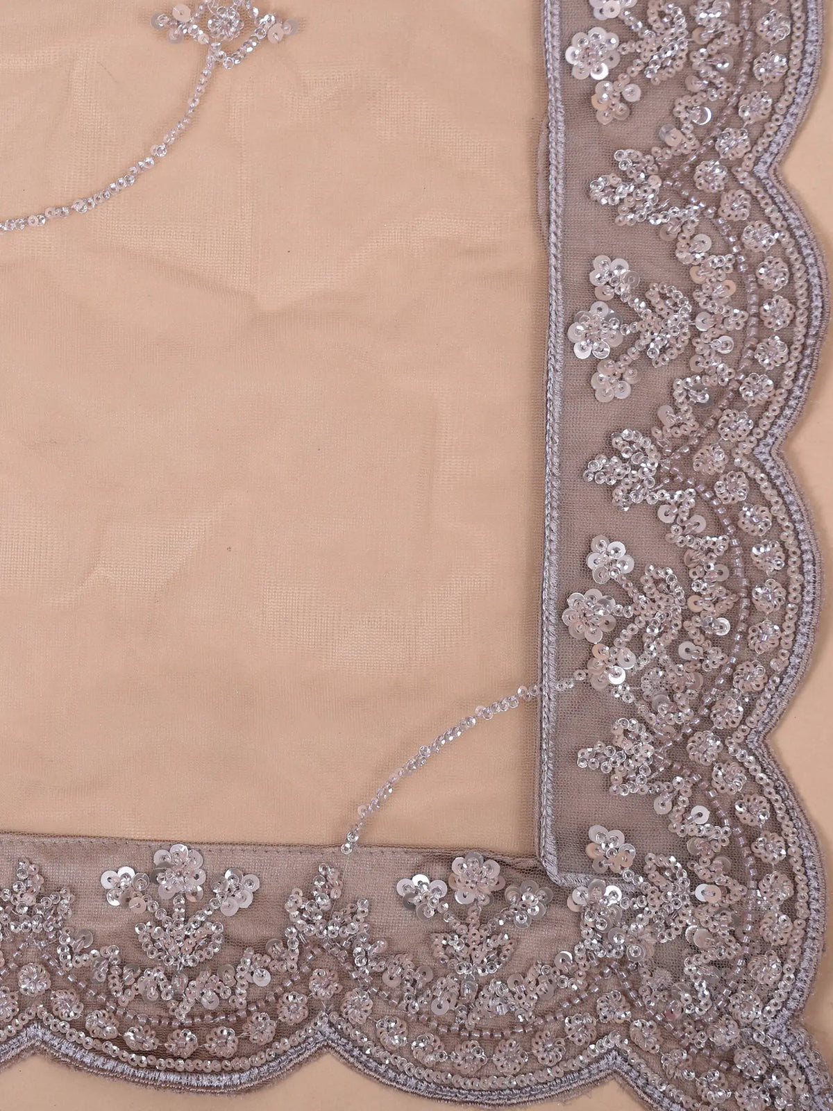 MyFashion KLS-2748 Get Premium Choco Brown Net Lehenga Sequins Work Design