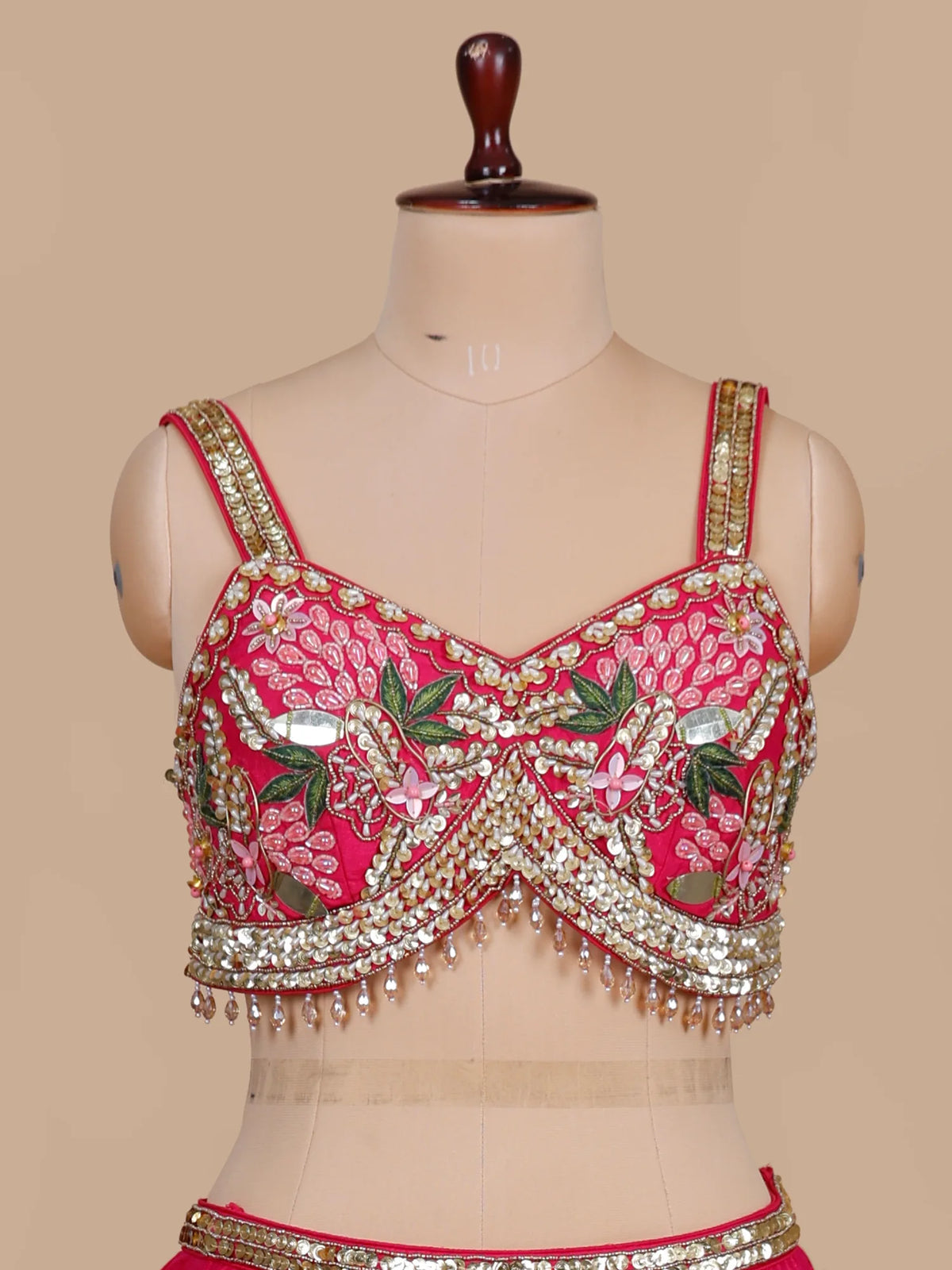MyFashion KLS-2718 Pink Luxury Wedding Lehenga Heavy Designer Work