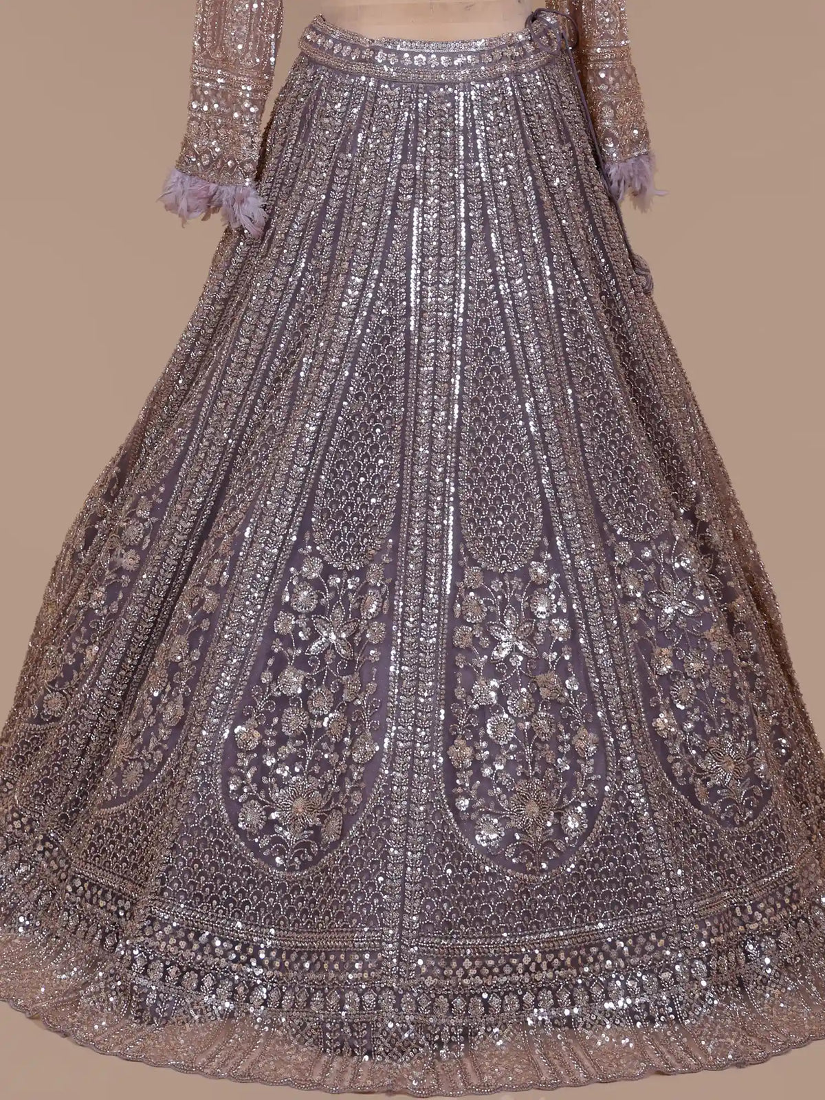 MyFashion -KLS-2832 Trending Lavender Lehenga With Designer Sequins Work For Weddings