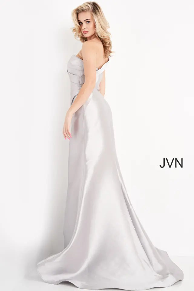 One Shoulder Mermaid Evening Dress By Jovani -JVN04723