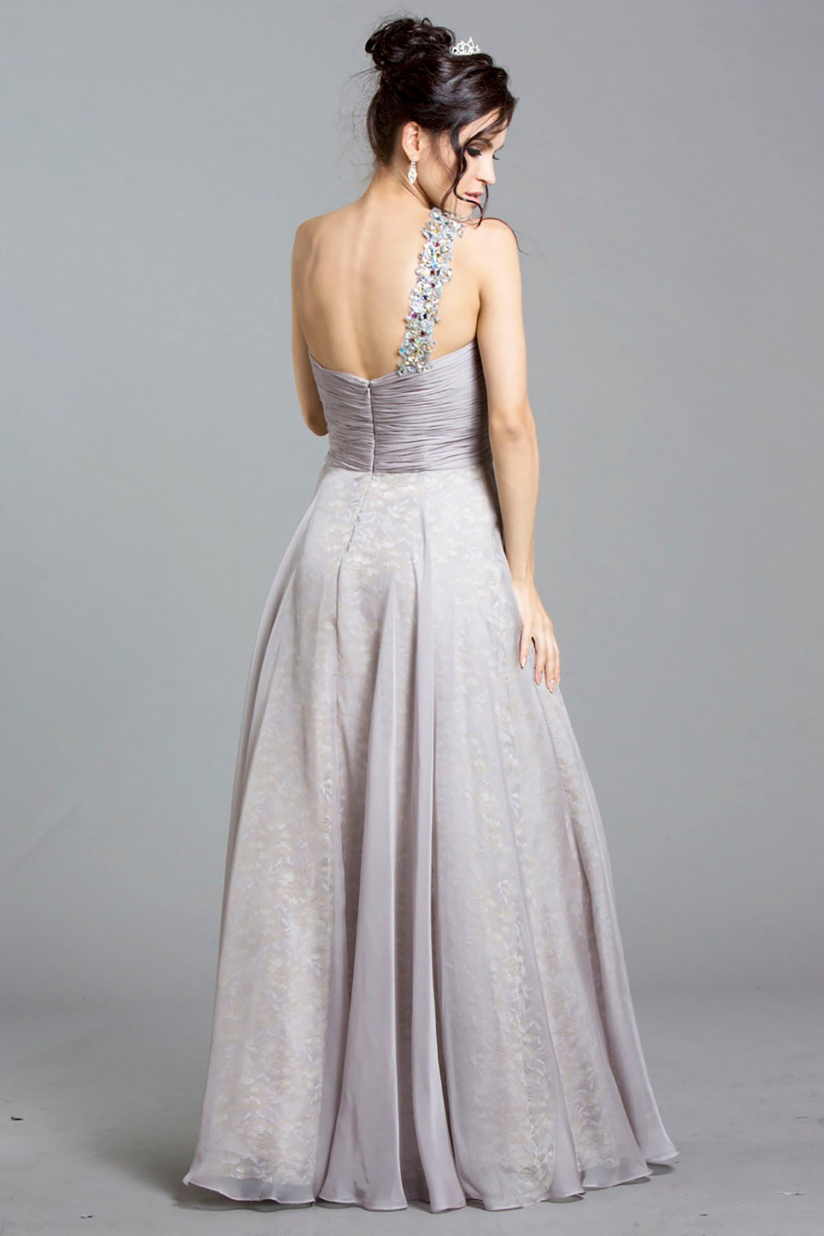 Aspeed Design -L1175 Sweetheart Fitted A-Line Gown