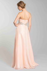 Aspeed Design -L1275 Strapless Sweetheart A-Line Long Gown
