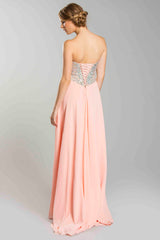 Aspeed Design -L1299 Fully Beaded Bodice A-Line Prom Dress