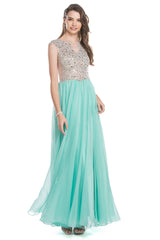 Aspeed Design -L1467 Embellished A Line Dress