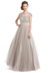 Aspeed Design -L1513 Beaded A Line Dress