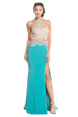 Aspeed Design -L1541 Embellished Two Piece Fitted Dress