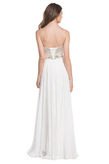 Aspeed Design -L1564 Embellished Bodice A Line Dress