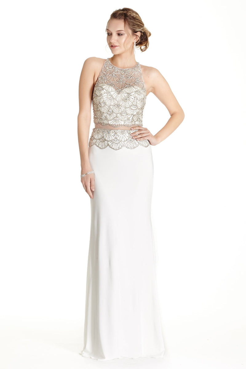 Aspeed Design -L1643 Fitted Two Piece Sheath Dress
