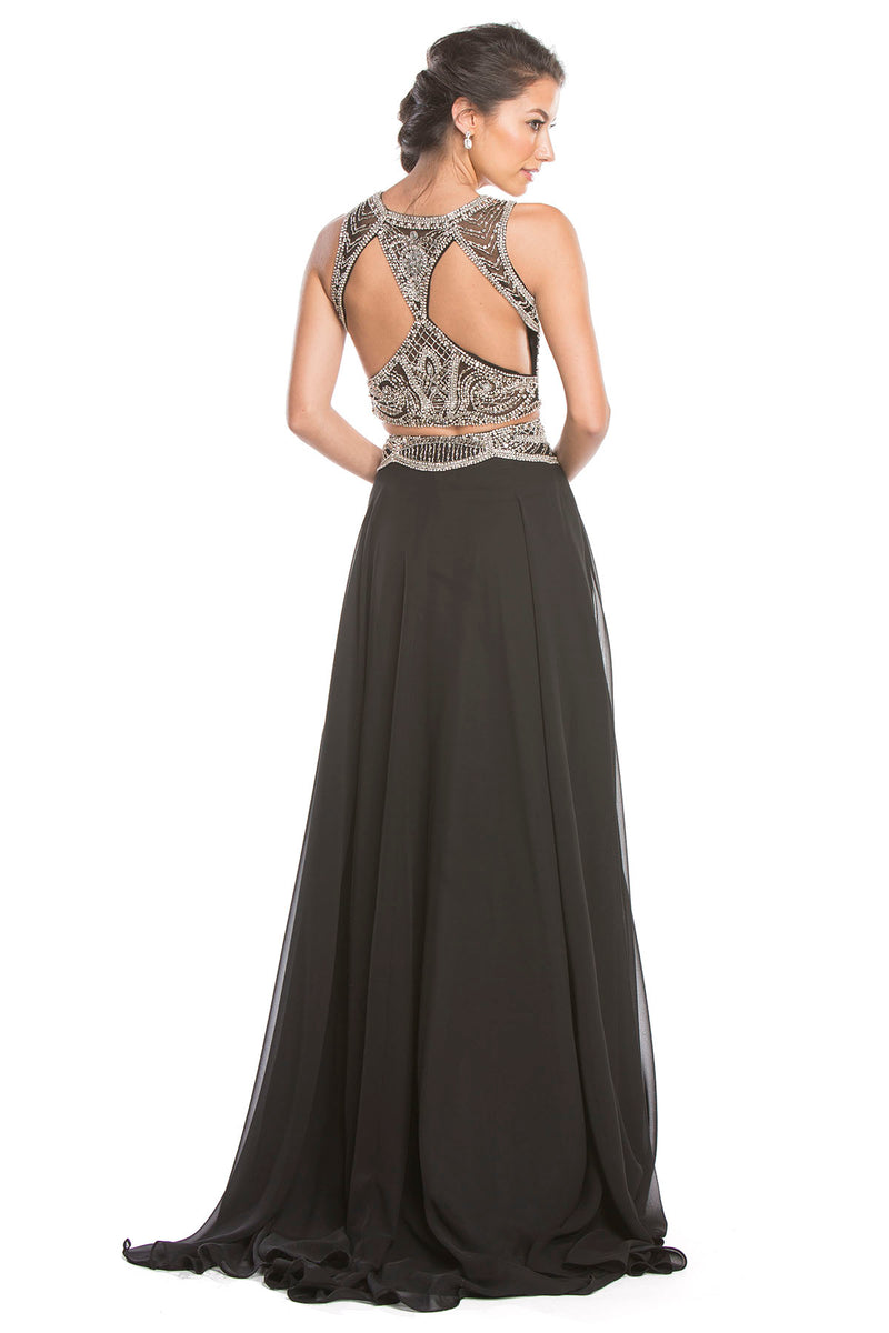 Aspeed Design -L1665 Embellished Two Piece Dress