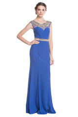 Aspeed Design -L1683 Embellished Sheath Dress