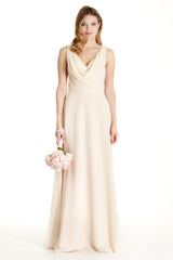 Aspeed Design -L1737 Cowl A Line Dress
