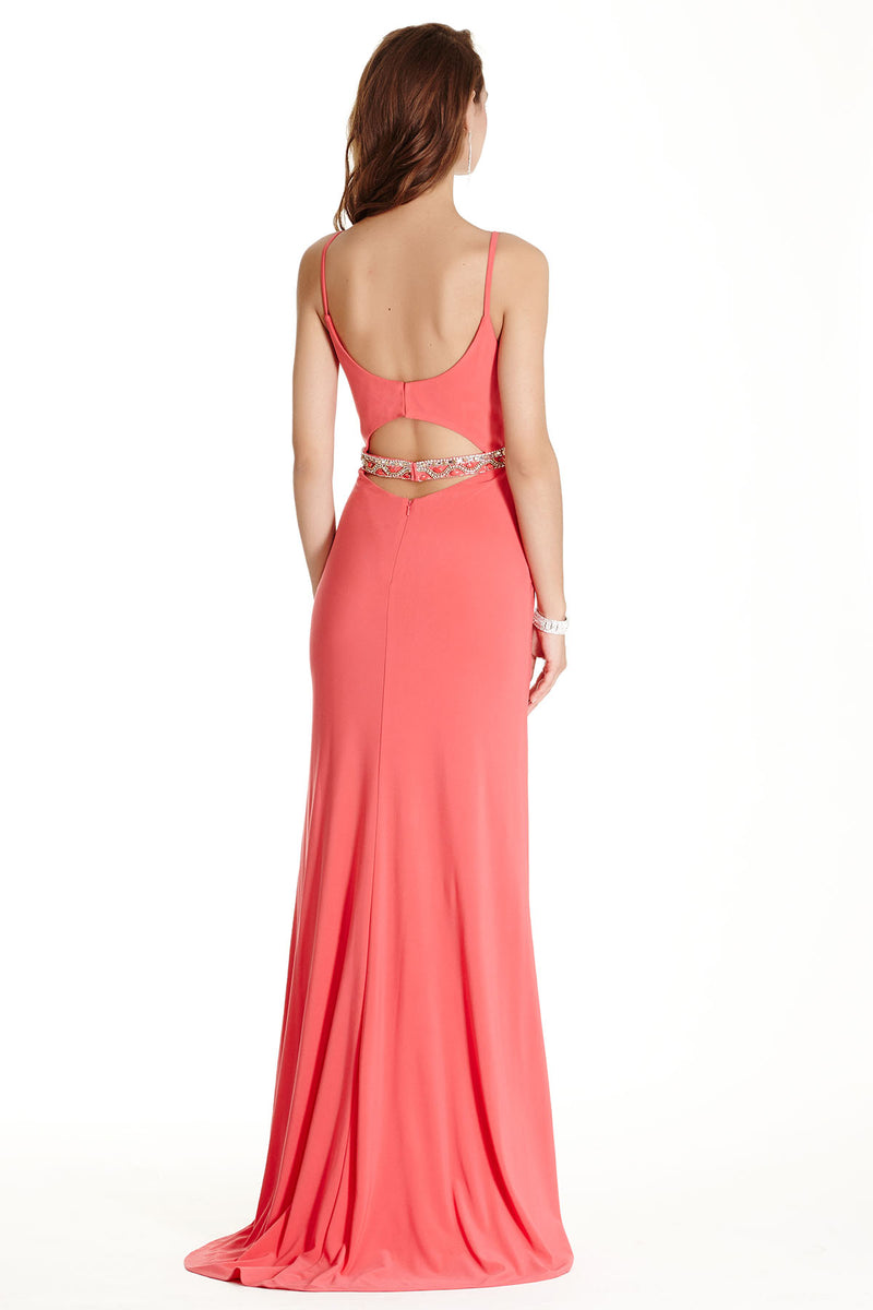Aspeed Design -L1776 Fitted Bodice Sheath Dress