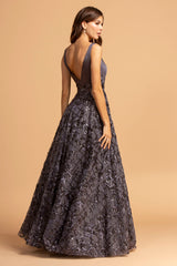 Aspeed Design -L2237 Embellishment A Line Dress